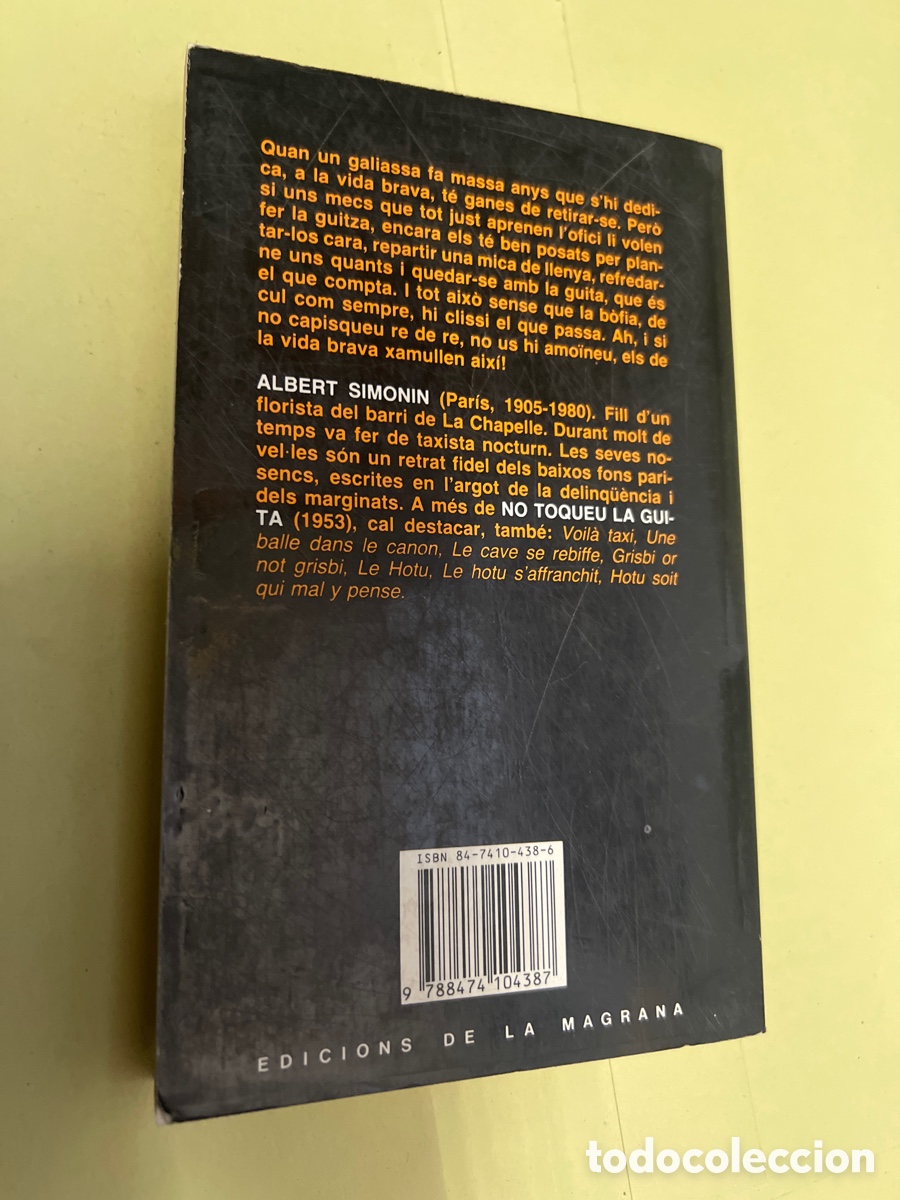 Libros: T2/B2/32. LIBRO - NO TOQUEU LA GUITA - ALBERT SIMONIM - LA NEGRA - Foto 2
