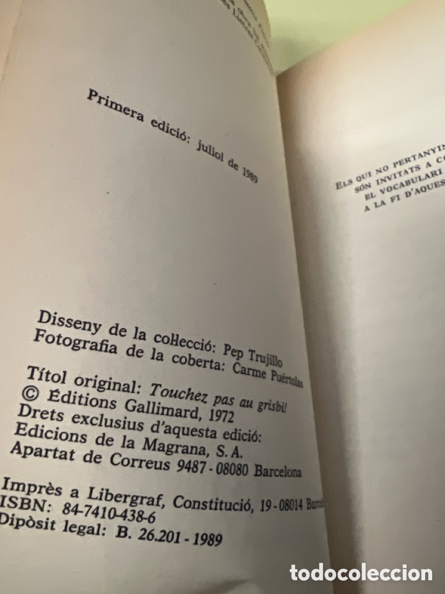 Libros: T2/B2/32. LIBRO - NO TOQUEU LA GUITA - ALBERT SIMONIM - LA NEGRA - Foto 3