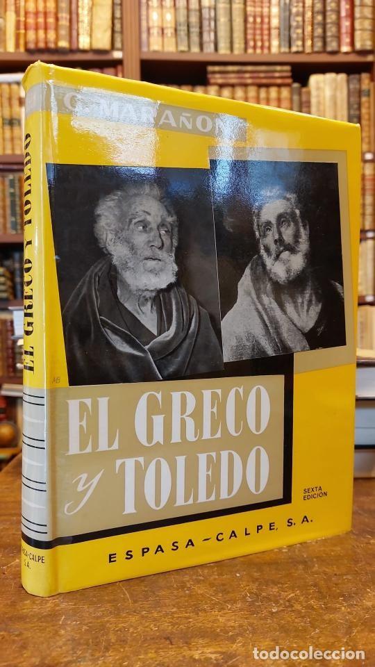 Libros: EL GRECO Y TOLEDO. 6&ordf; edici&oacute;n. - MARA&Ntilde;ON, G. - Foto 1