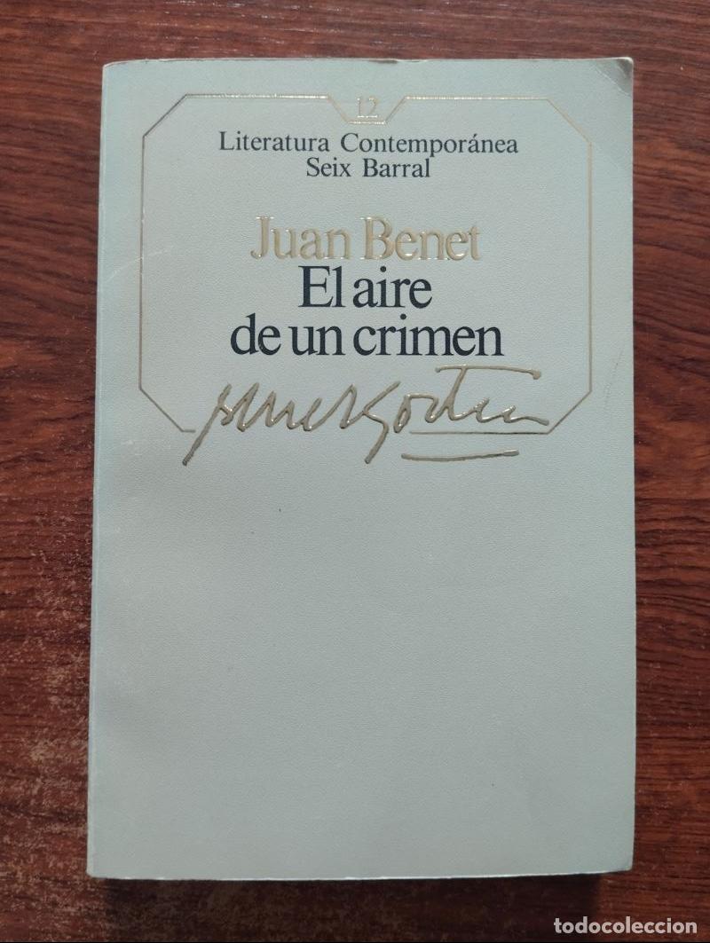 Libros: El aire de un crimen - Juan Benet - Foto 1