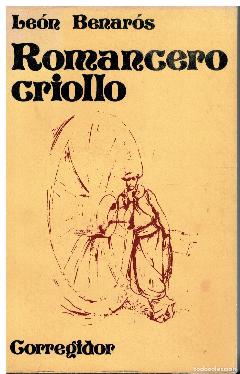 Libros: ROMANCERO CRIOLLO. 1&ordf; edici&oacute;n. - Foto 1