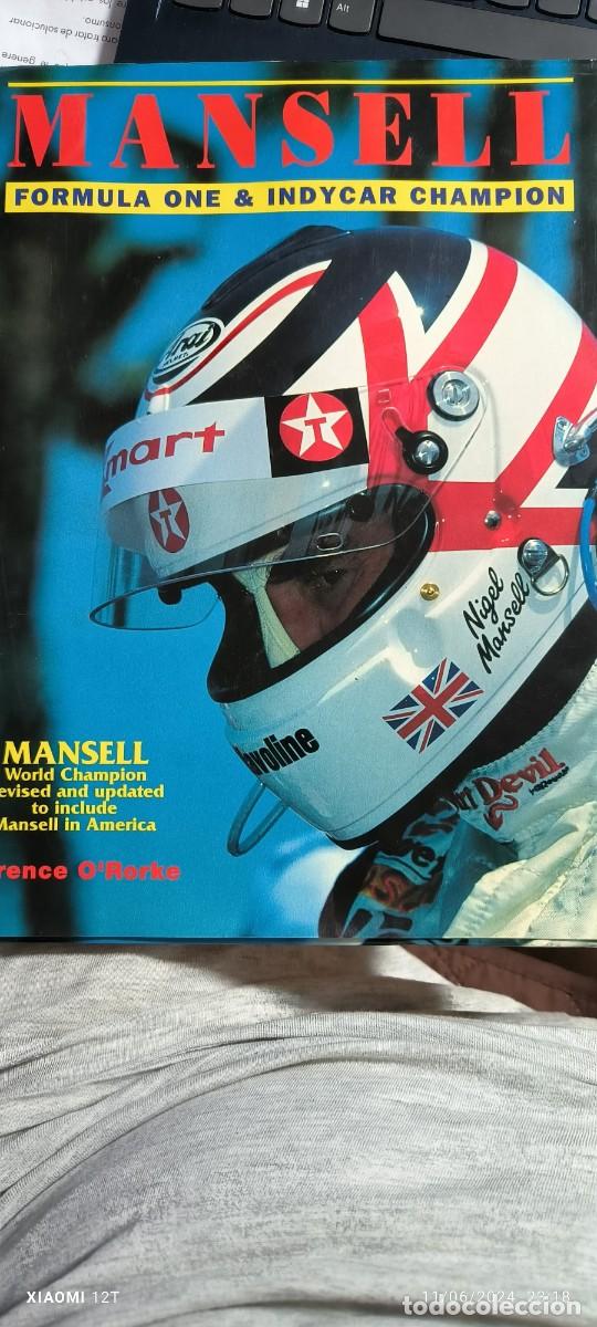 Libri di seconda mano: LIBRO MANSELL FORMULA ONE & INDYCAR CHAMPION