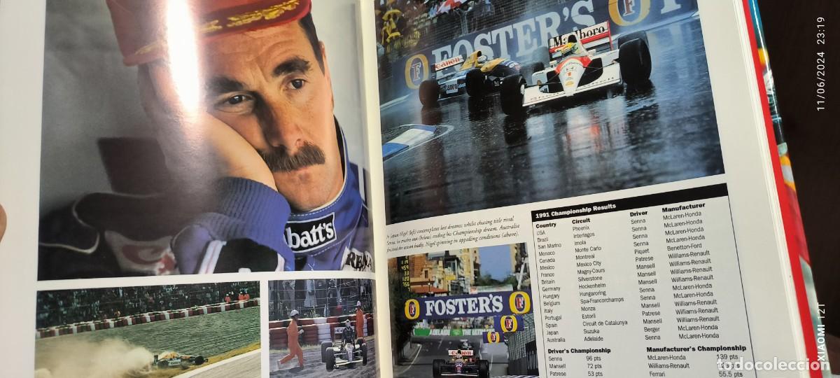 Libros: LIBRO MANSELL FORMULA ONE & INDYCAR CHAMPION - Foto 4
