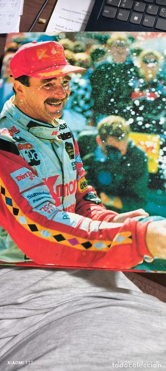 Libros: LIBRO MANSELL FORMULA ONE & INDYCAR CHAMPION - Foto 13