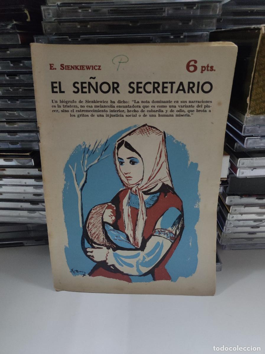Libros: EL SE&Ntilde;OR SECRETARIO - ENRIQUE SIENKIEWICZ - Foto 1