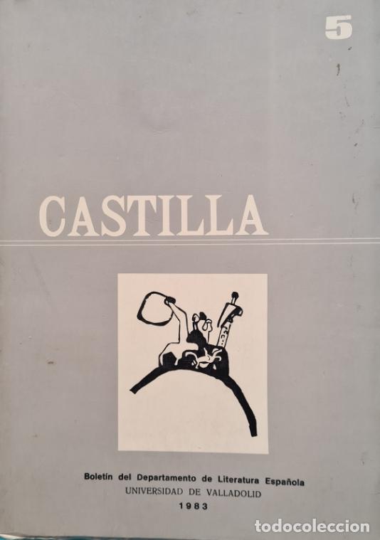 Libros: CASTILLA 5. BOLET&Iacute;N DEL DEPARTAMENTO DE LITERATURA ESPA&Ntilde;OLA UNIVERSIDAD DE VALLADOLID - VV.AA.