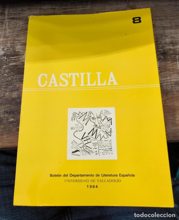 B&uuml;cher: CASTILLA 8. BOLET&Iacute;N DEL DEPARTAMENTO DE LITERATURA ESPA&Ntilde;OLA UNIVERSIDAD DE VALLADOLID - VV.AA.