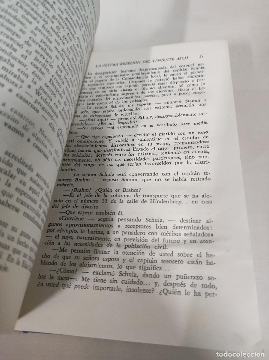 Libros: La &uacute;ltima rebeli&oacute;n del Teniente Asch.- Kirst, Hans Hellmut - Foto 3