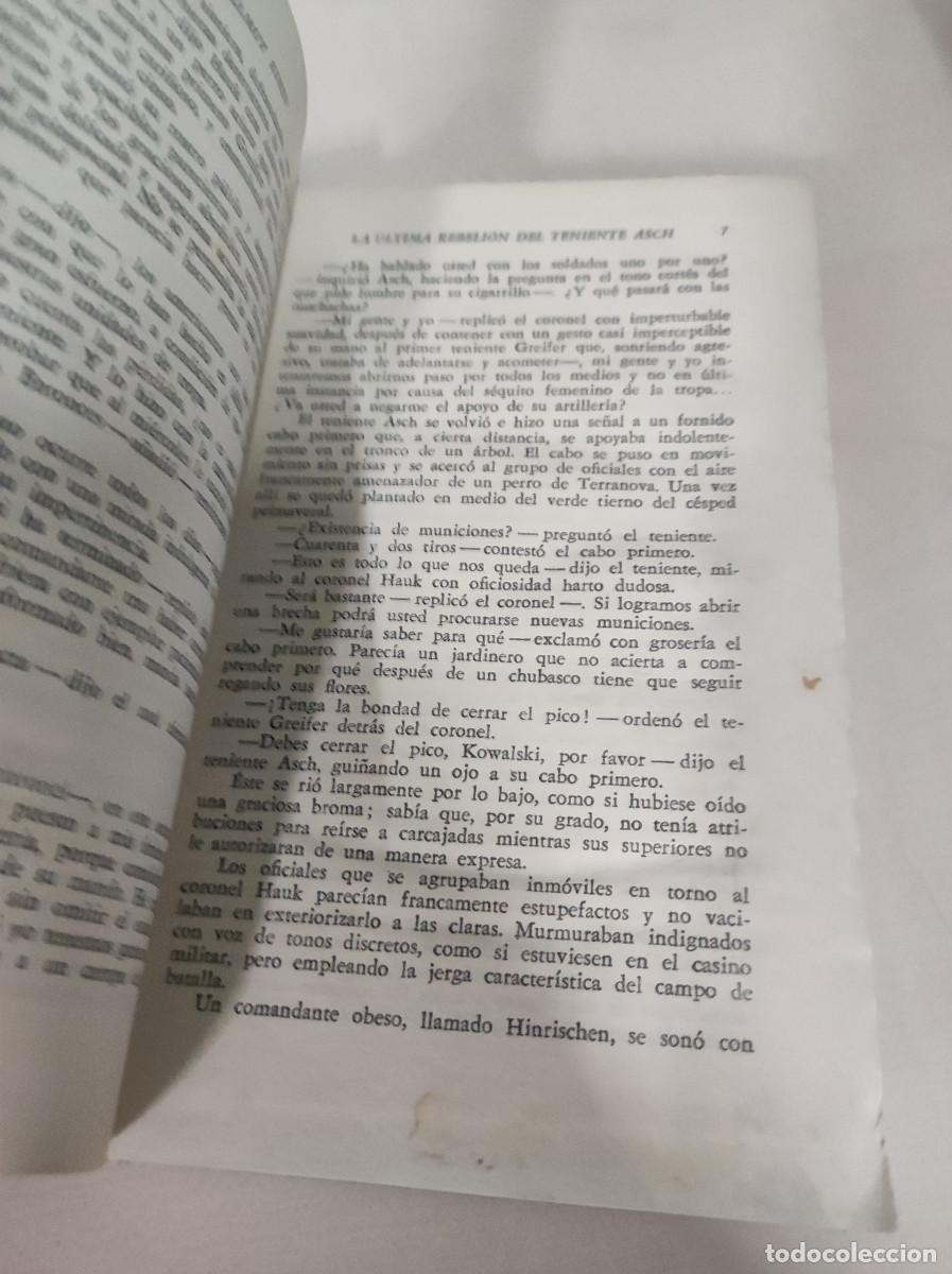 Libros: La &uacute;ltima rebeli&oacute;n del Teniente Asch.- Kirst, Hans Hellmut - Foto 9