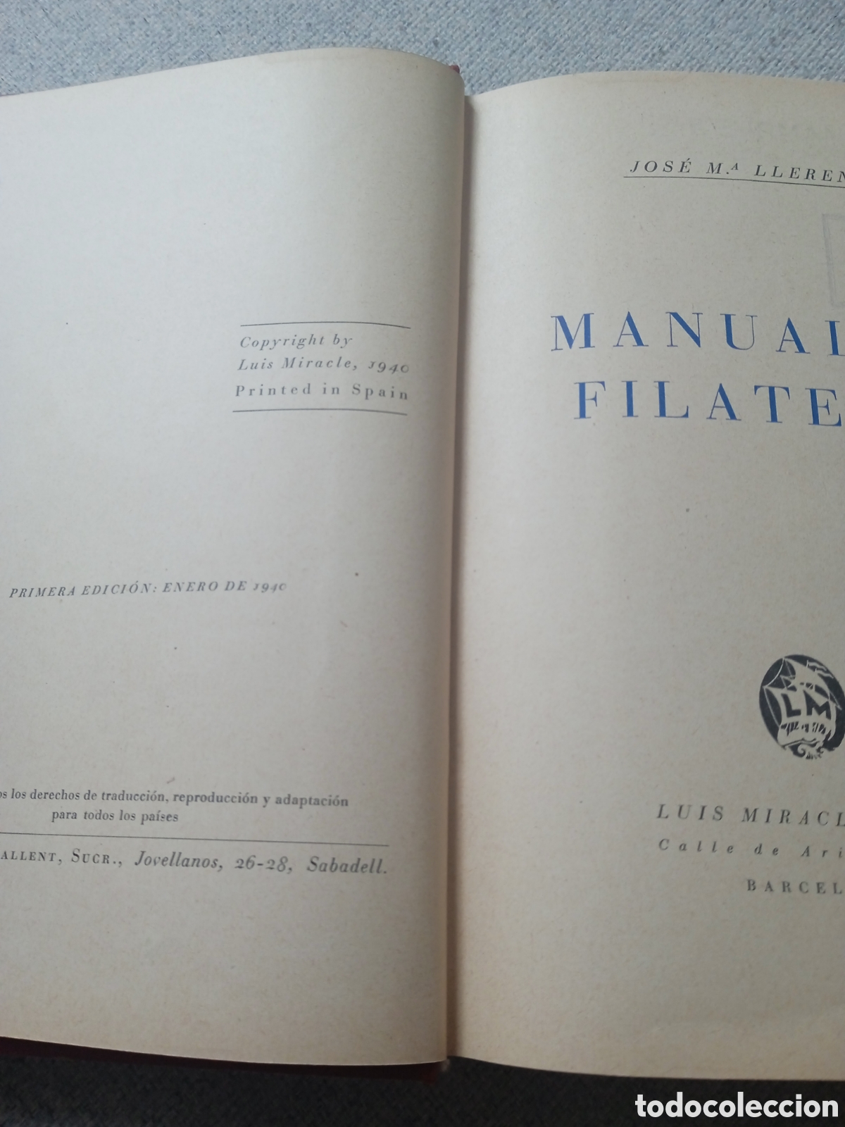 Libros: Manual de filatelia Llerendi - Foto 2