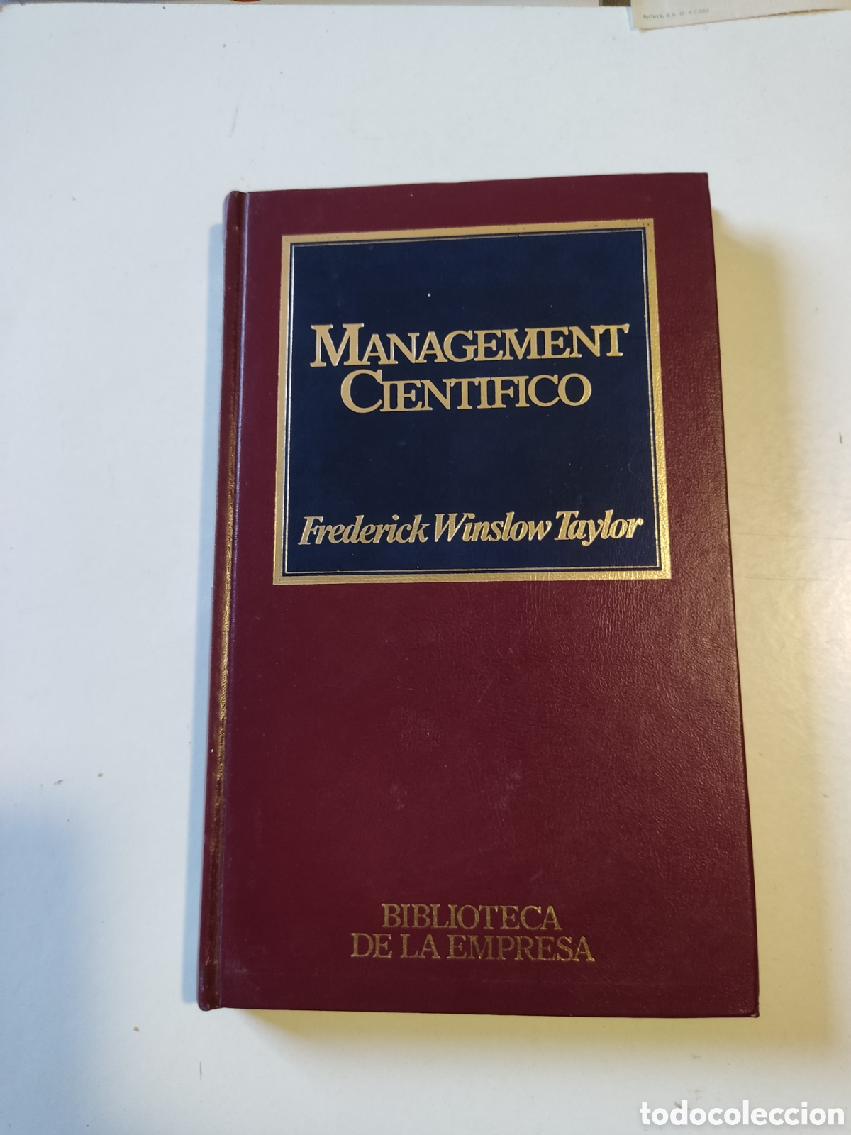 Libros: Libro Management cient&iacute;fico,frederick winslow Taylor - Foto 1
