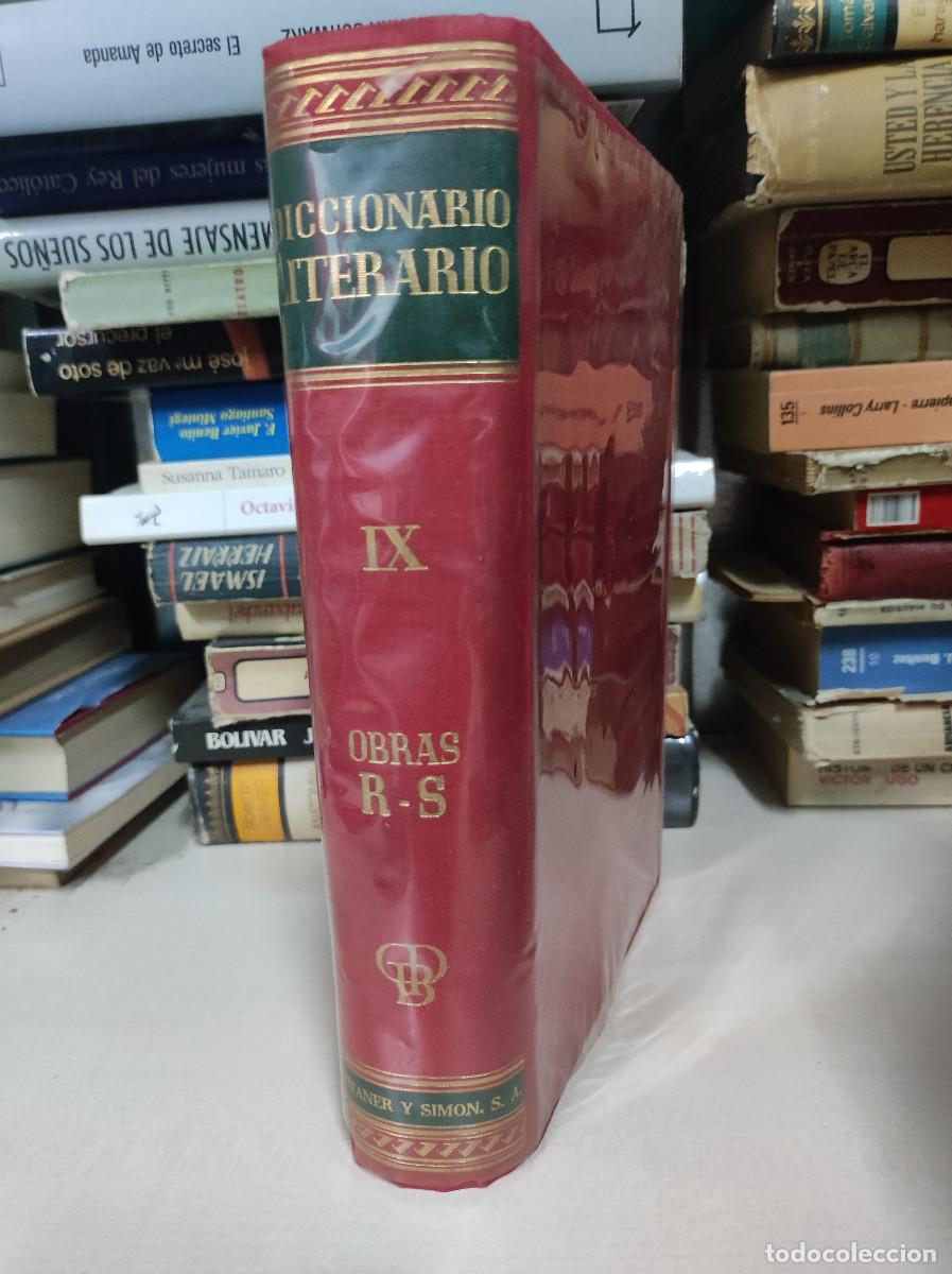Libros: DICCIONARIO ITERARIO IX OBRAS OBRAS R-S