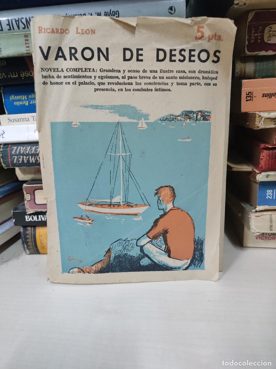 Libros: VARON DE DESEOS RICARDO LEON - Foto 1