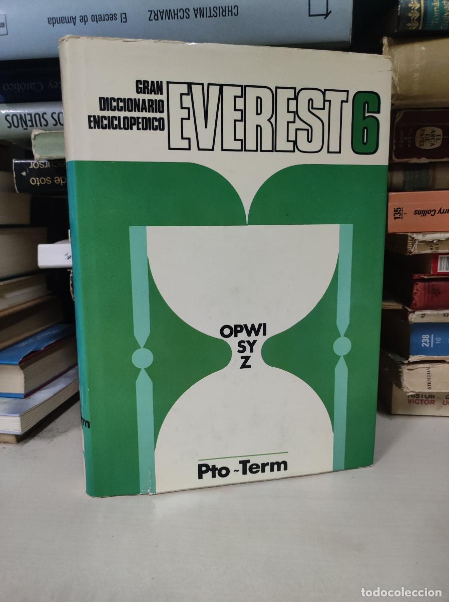 Libros: GRAN DICCIONARIO ENCICLOPEDICO EVEREST 6 - Foto 1