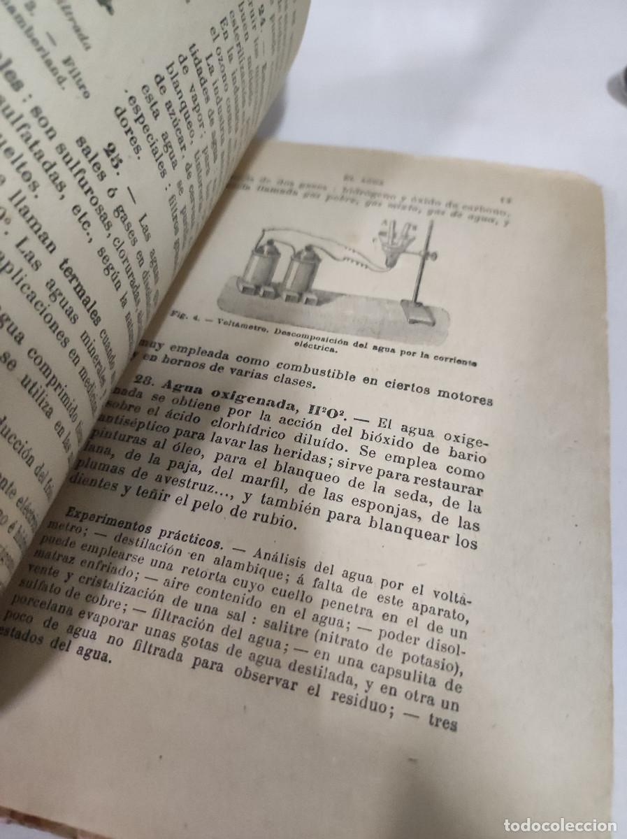 Libros: LIBRO DE ESCUELA ELEMENTOS DE QUIMICA USUAL (G.M. BRU&Ntilde;O, 1921) - Foto 2