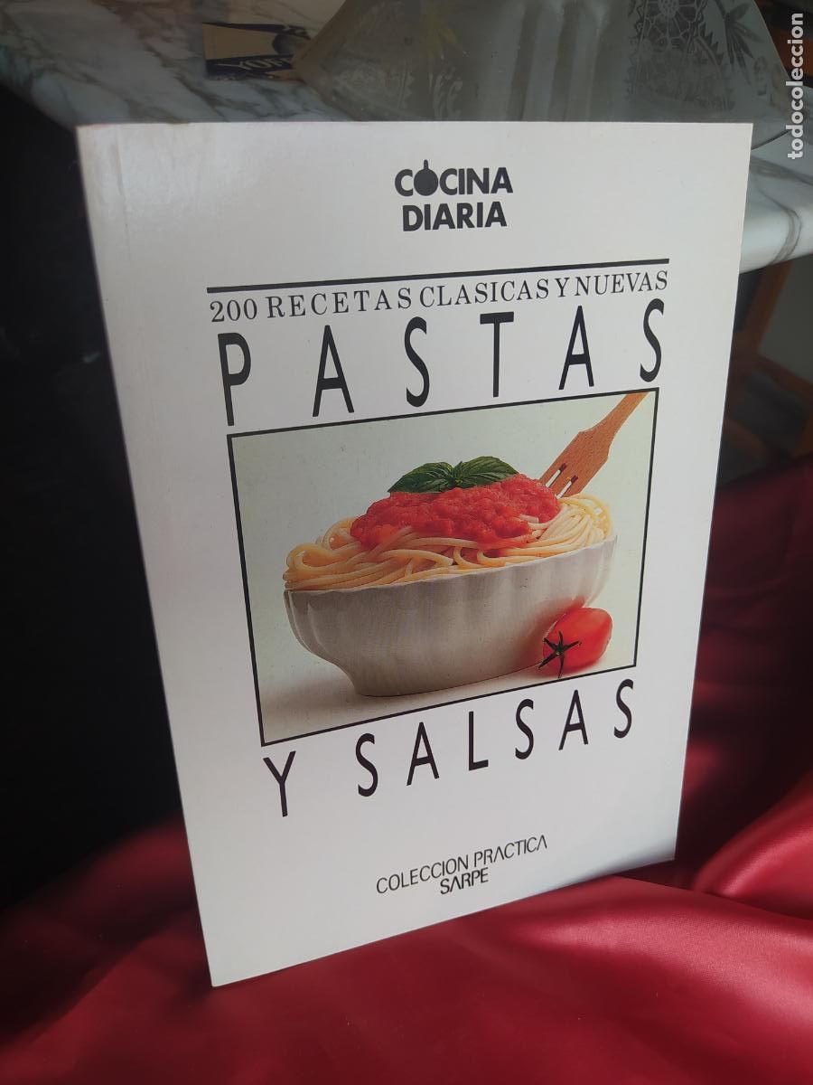 books: Pastas y salsas. 200 Recetas cl&aacute;sicas y nuevas. 1994. L.809-2728