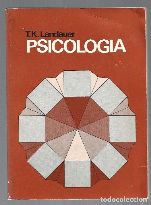 Libros: PSICOLOGIA - T. K. LANDAUER - Foto 1
