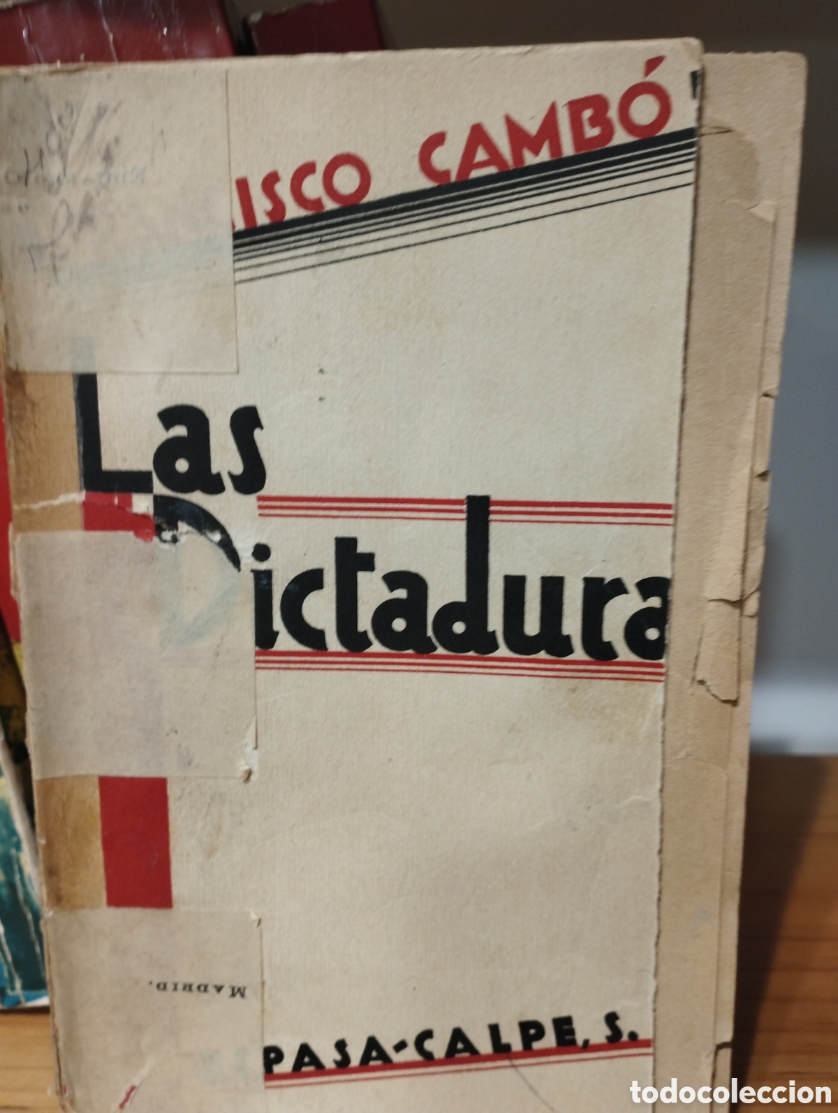 Libros: LAS DICTADURAS - FRANCISCO CAMBO - Foto 1
