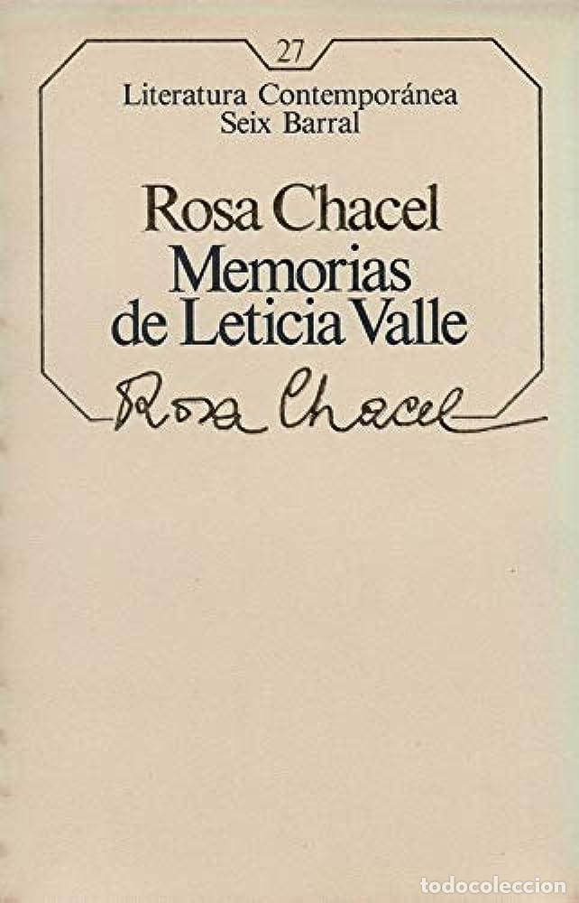 Libros: Memorias de Leticia Valle - Foto 1