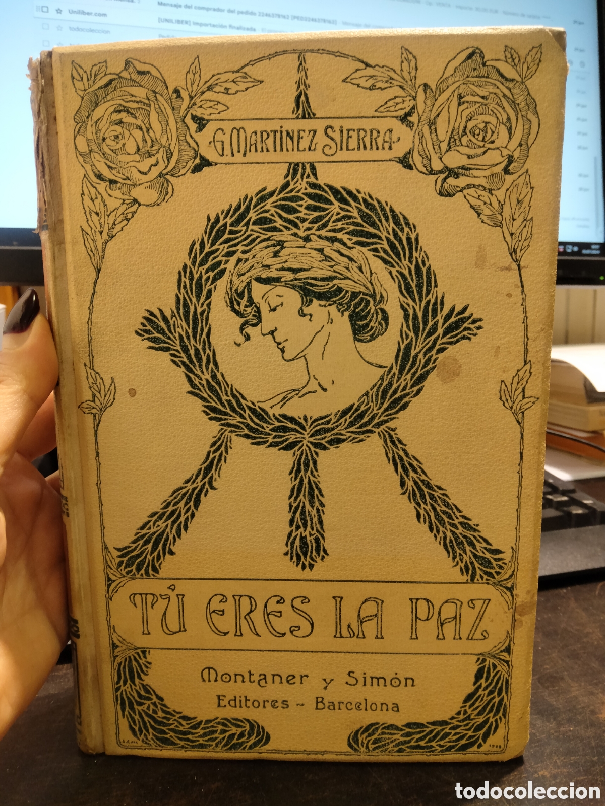 Libros: TU ERES LA PAZ - G E MARTINEZ SIERRA - Foto 1