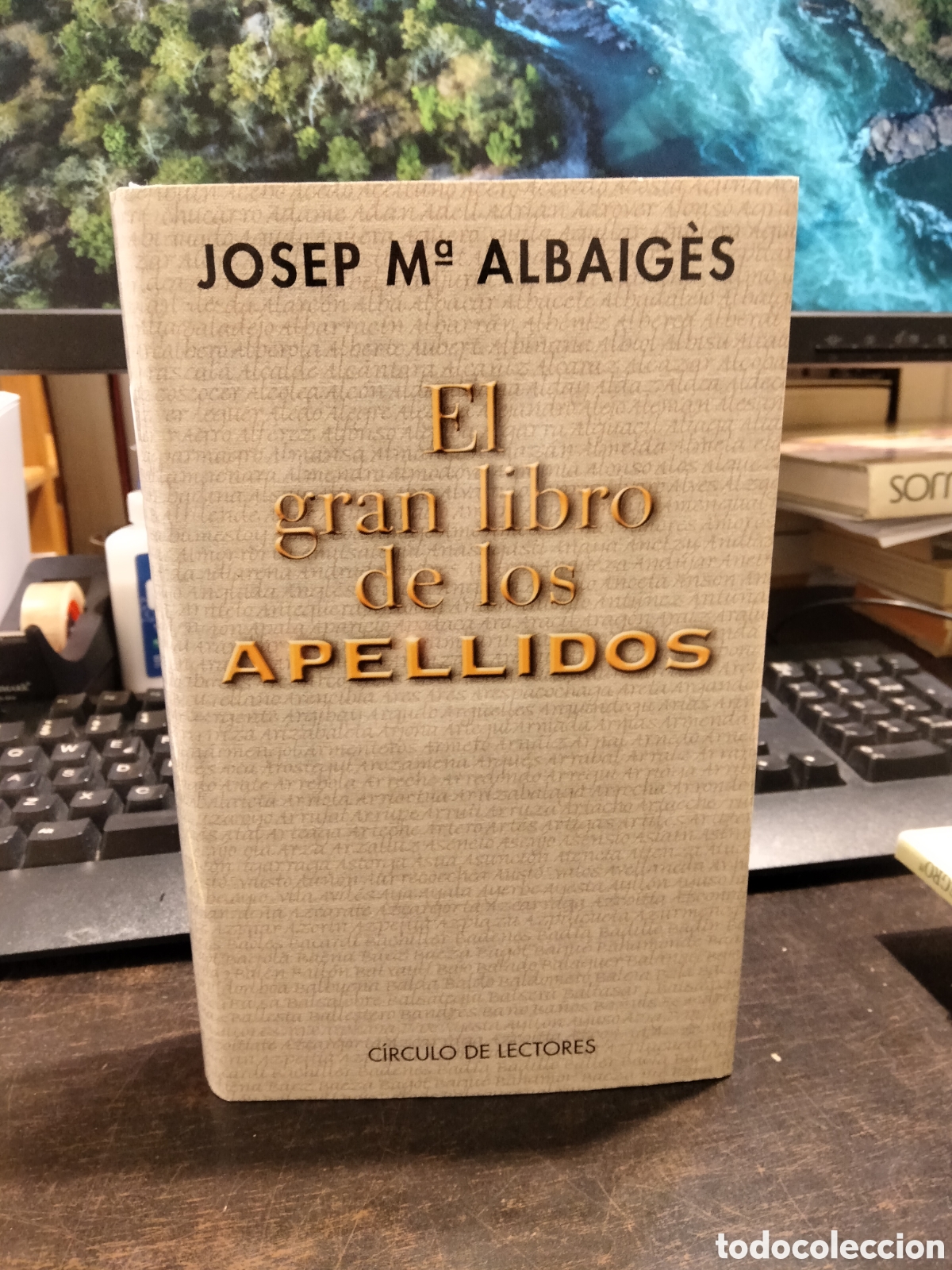 Libros: El gran libro de los apellidos - Josep M&ordf; Albaig&eacute;s - Foto 1