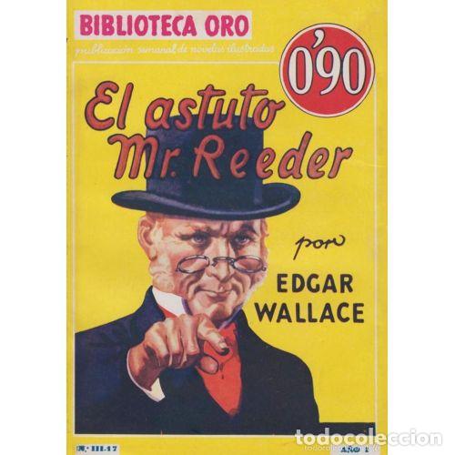 Libros: El Astuto Mr. Reeder - Edgar Wallace - Sin Especificar - Foto 1
