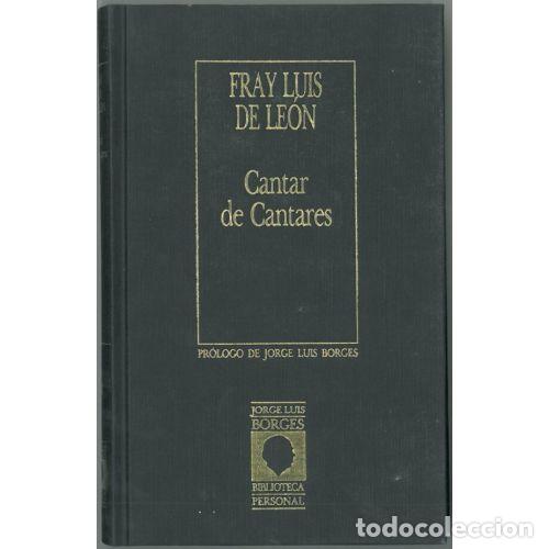 Libros: CANTAR de CANTARES - FRAY LUIS de LEON - Sin Especificar - Foto 1