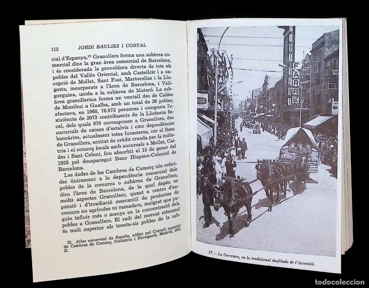 Libros: GRANOLLERS. - BAULES I CORTAL, Jordi. - Foto 3