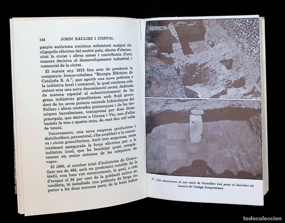 Libros: GRANOLLERS. - BAULES I CORTAL, Jordi. - Foto 4