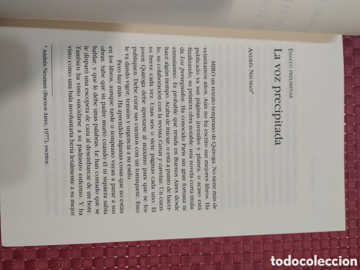 Libros: Cuentos de amor de locura y de muerte. Horacio Quiroga - Foto 2