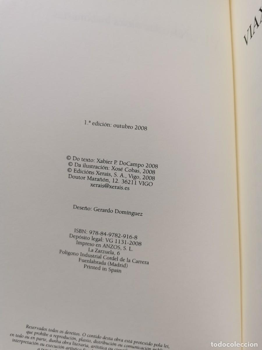 Libros: O LIBRO DAS VIAXES IMAXINARIAS - DOCAMPO, XABIER P. - Foto 3