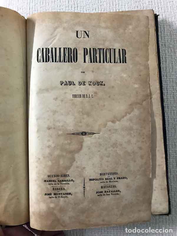 Libros: Un caballero particular - Paul de Kock - Foto 2