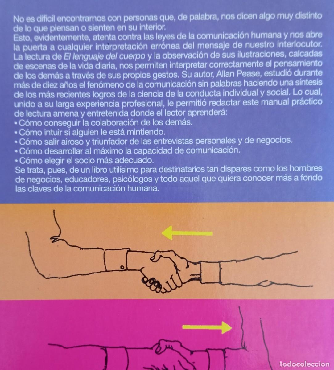 Libros: EL LENGUAJE DEL CUERPO - ALLAN PEASE - Foto 2