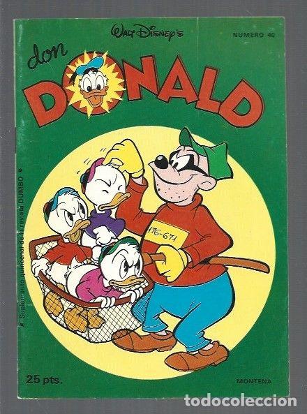 Libros: DON DONALD. NUMERO 40 - WALT DISNEY - Foto 1