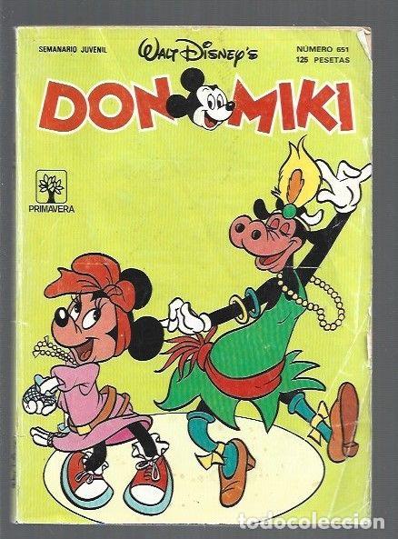 Libros: DON MIKI. NUMERO 651 - WALT DISNEY - Foto 1