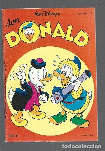 Libros: DON DONALD. NUMERO 87 - WALT DISNEY - Foto 1