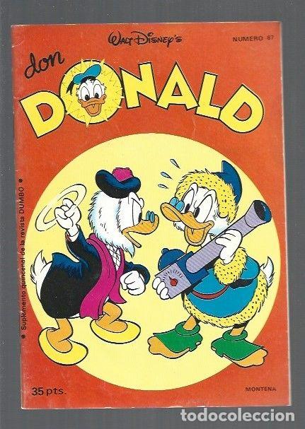 Libros: DON DONALD. NUMERO 87 - WALT DISNEY - Foto 1
