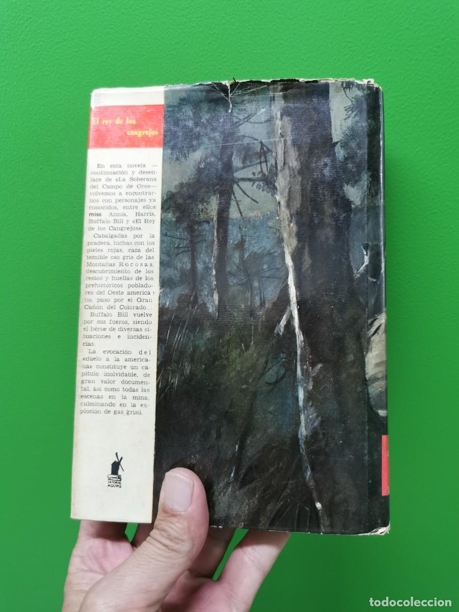 Libros: SALGARI : EL REY DE LOS CANGREJOS (MOLINO, 1955)-CON SOBRECUBIERTA - Foto 2