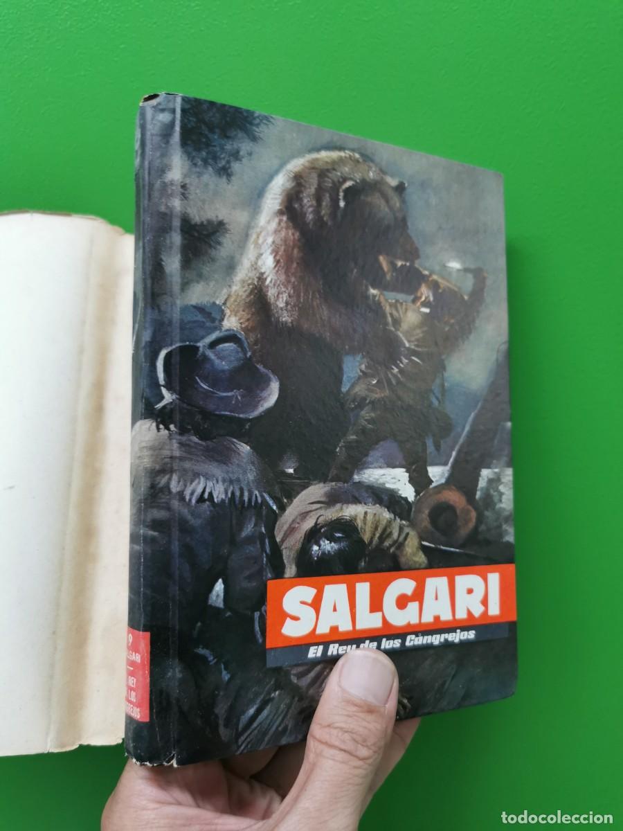 Libros: SALGARI : EL REY DE LOS CANGREJOS (MOLINO, 1955)-CON SOBRECUBIERTA - Foto 3