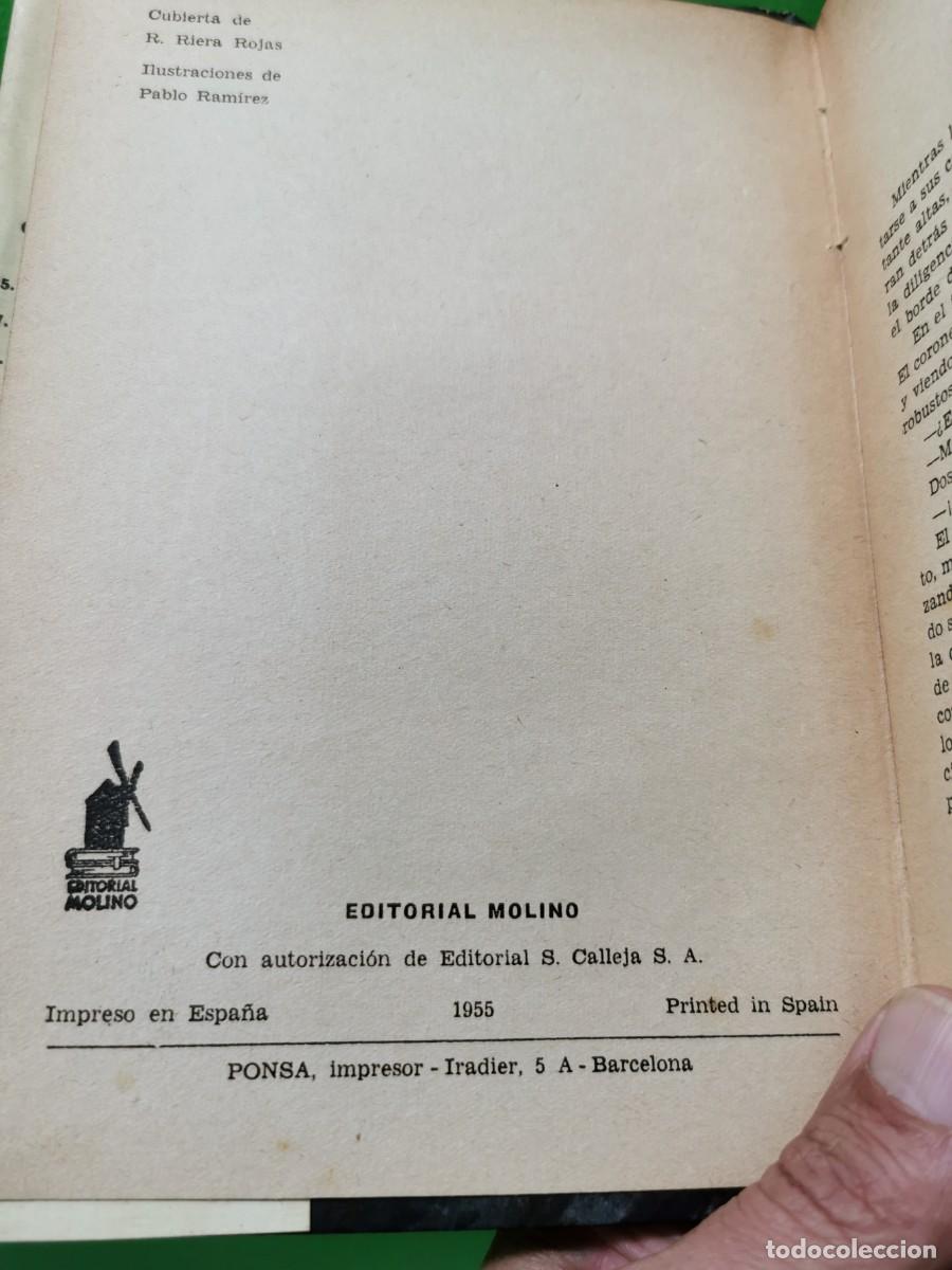 Libros: SALGARI : EL REY DE LOS CANGREJOS (MOLINO, 1955)-CON SOBRECUBIERTA - Foto 4
