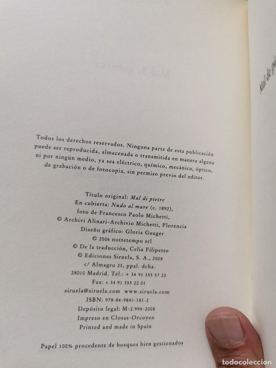 Libros: MILENA AGUS. MAL DE PIEDRAS. SIRUELA - Foto 3