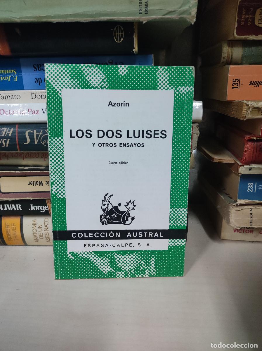 Libros: LOS DOS LUISES Y OTROS ENSAYOS AZORIN - Foto 1