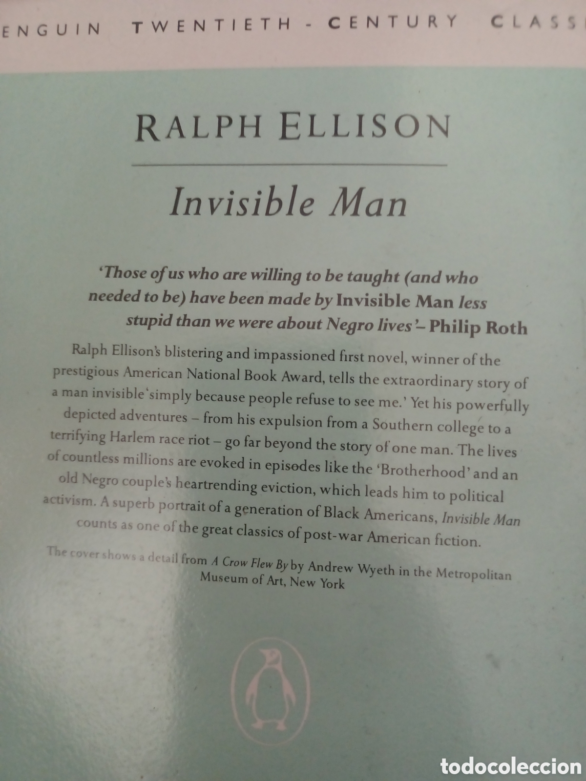 Libros: Barybook 155. Invisible man Ralph Ellison penguin.books - Foto 4
