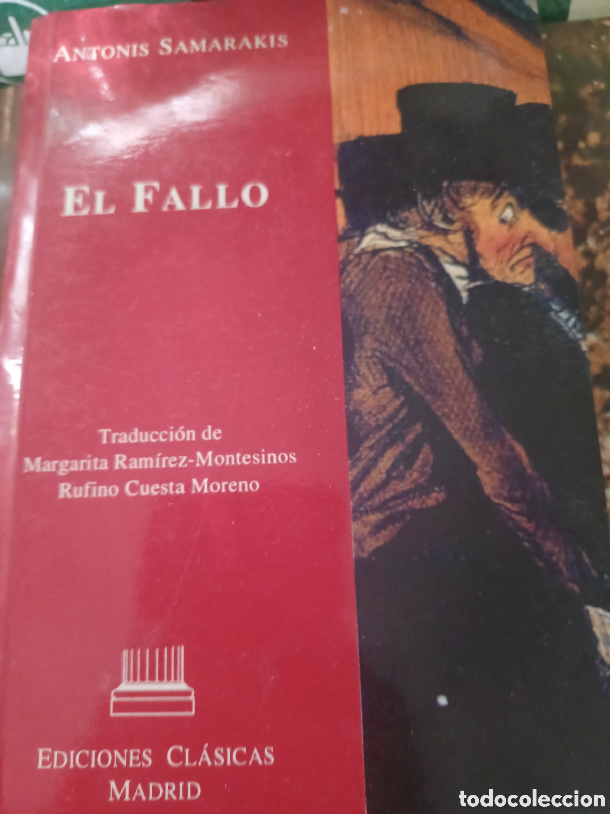 Libros: Barybook 155. El fallo Antonis samarakis ediciones cl&aacute;sicas - Foto 1