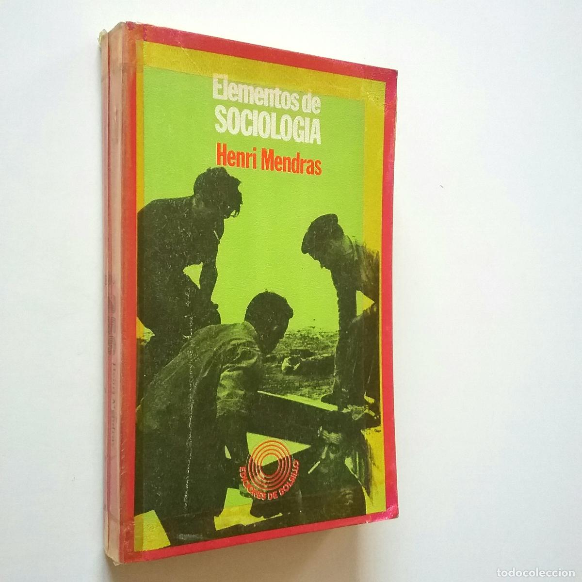 Libros: Henri Mendras - Elementos de sociolog&iacute;a - Foto 1