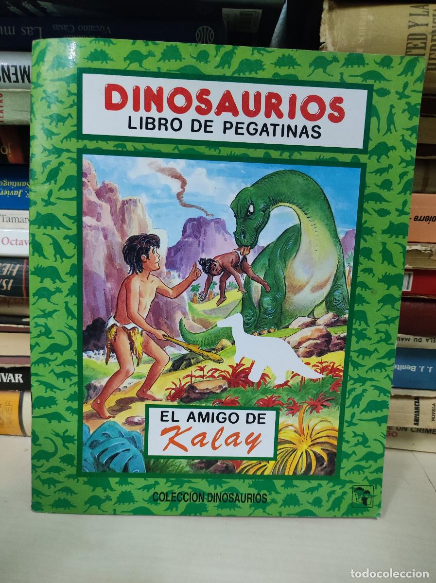 Libros: DINOSAURIOS LIBRO DE PEGATINAS EL AMIGO DE KALAY (INCOMPLETO) - Foto 1