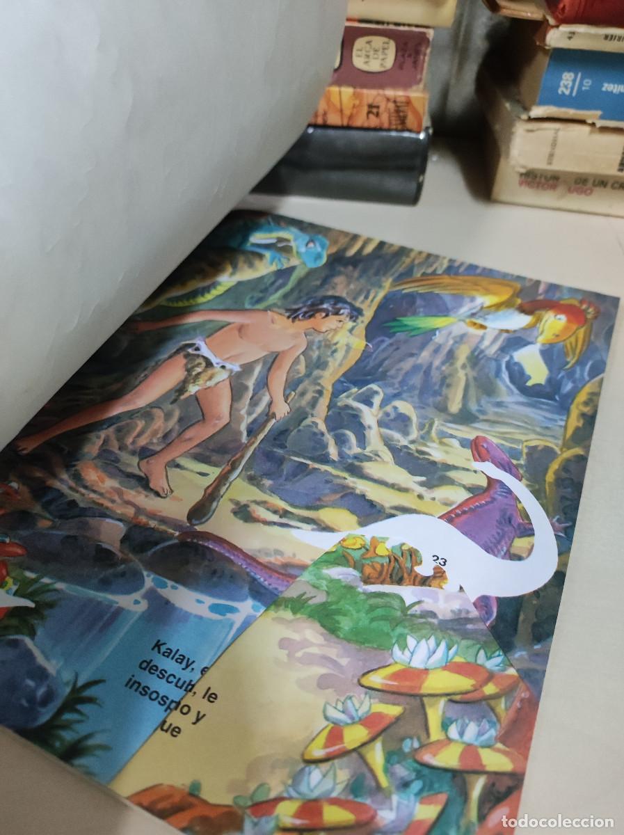 Libros: DINOSAURIOS LIBRO DE PEGATINAS EL AMIGO DE KALAY (INCOMPLETO) - Foto 3