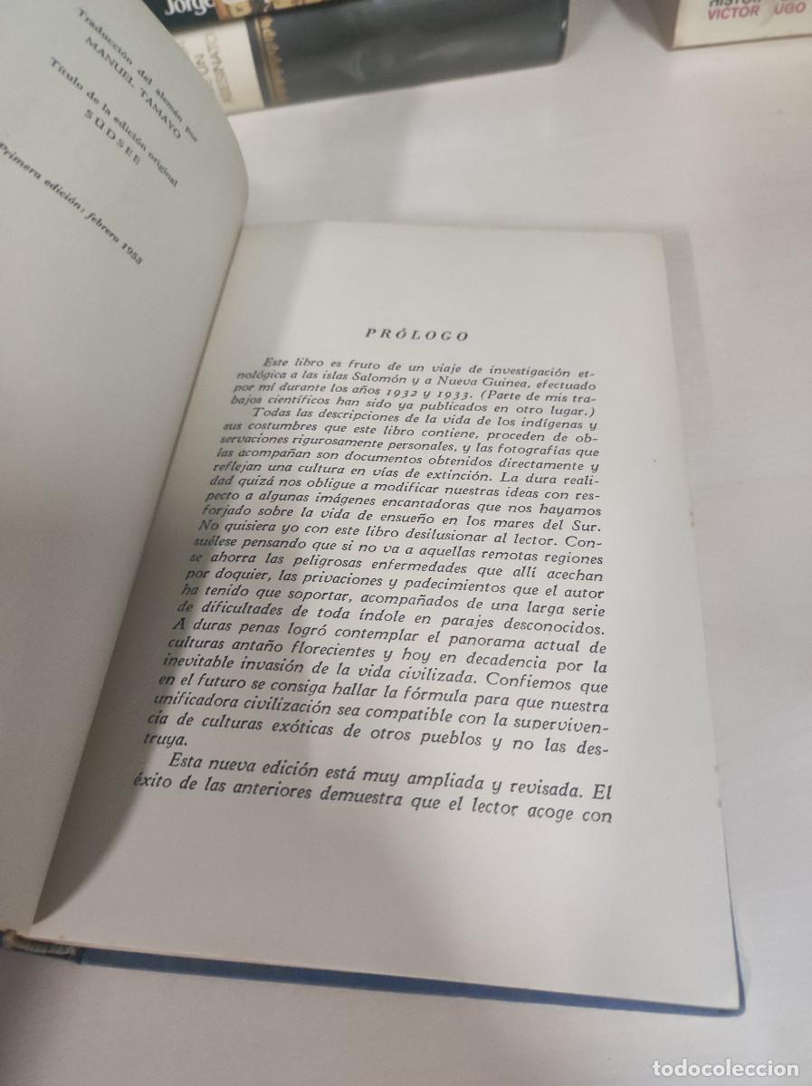 Libros: hugo adolf bernatzik . mares del sur .ediciones destino - Foto 2
