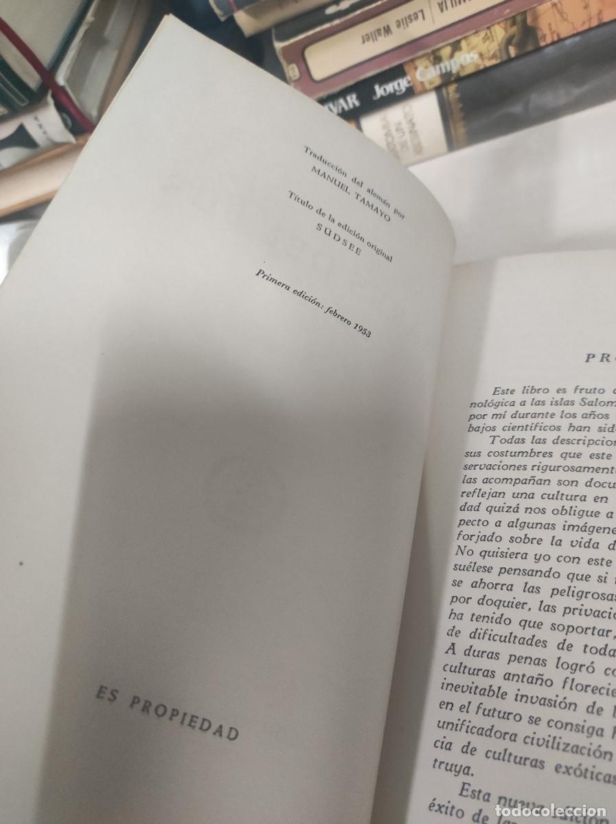 Libros: hugo adolf bernatzik . mares del sur .ediciones destino - Foto 3