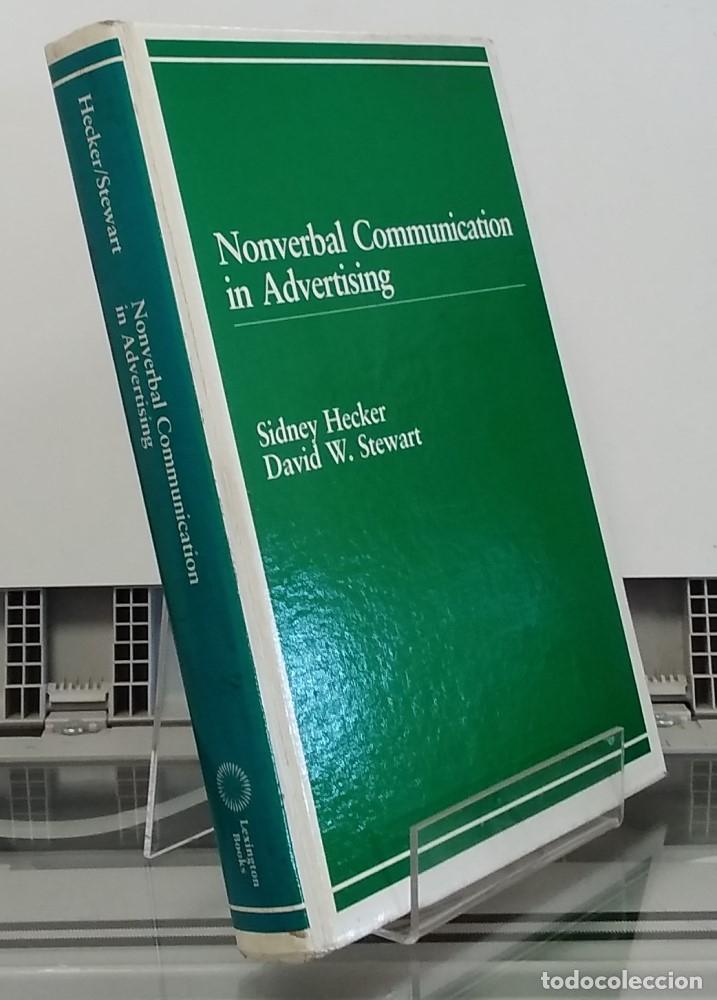 Libros: Nonverbal Communication in Advertising - Sidney Hecker & David W. Stewart - Foto 1